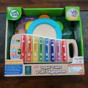 LeapFrog Tappin' Colors 2-in-1 Xylophone, Kid’s Instruments, Age 18+ Months